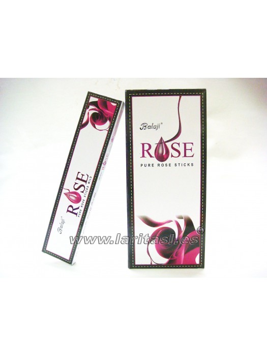 Incenso Balaji Rose 15gr (pack 12)